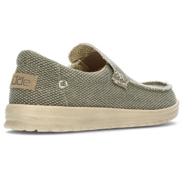 ZAPATOS DUDE MIKKA BRAIDED ARMY_GREEN