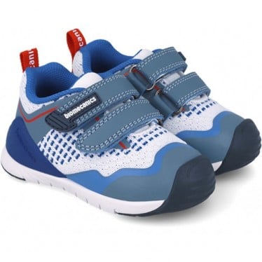 Deportivas para chico Biomecanics 252131 Sport Rejilla BLANCO_AZUL_A057