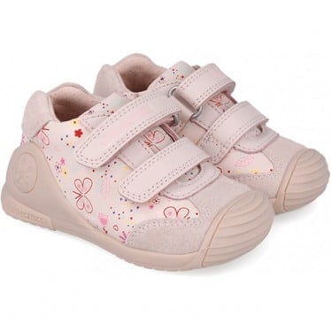 Deportiva para niña Biomecanics 252100 Estampado Mariposas COTTON_A779