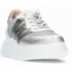 Zapatillas deportivas de mujer Wonders Zenit A-3622 PLATA