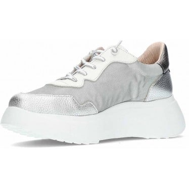 Zapatillas deportivas de mujer Wonders Zenit A-3622 PLATA