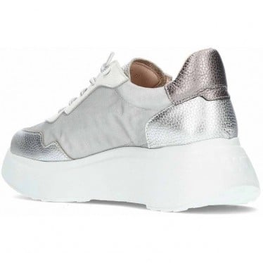 Zapatillas deportivas de mujer Wonders Zenit A-3622 PLATA