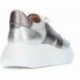 Zapatillas deportivas de mujer Wonders Zenit A-3622 PLATA