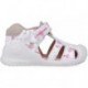 Sandalias para chica Biomecanics 252101 Estampado Mariposa BLANCO_B050