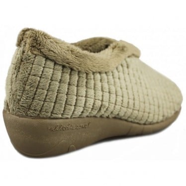 ZAPATILLAS CASA VULLADI MUJER ALASKA BEIGE