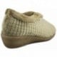 ZAPATILLAS CASA VULLADI MUJER ALASKA BEIGE
