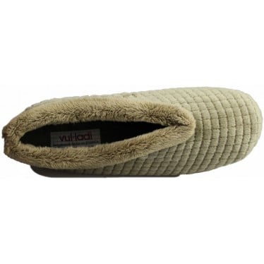 ZAPATILLAS CASA VULLADI MUJER ALASKA BEIGE