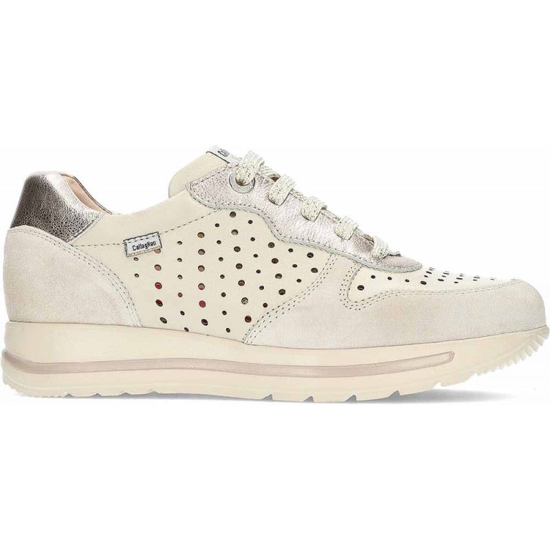 Zapatillas deportivas para mujer CALLAGHAN Nego 40731 MARFIL