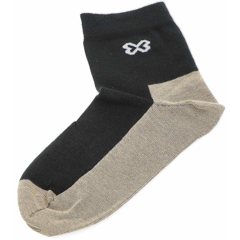 Calcetines cortos CALZAMEDI Especial Diabeticos 9656 NEGRO_BEIGE