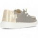 Zapatos para mujer HEY DUDE Metallic Sparkle HD41082 GOLD