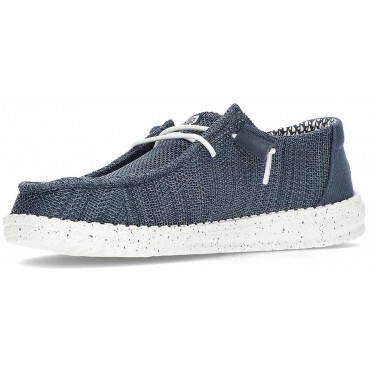 Zapatos para mujer HEYDUDE Wendy Stretch Sox HD41878 NAVY