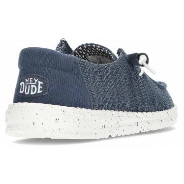 Zapatos para mujer HEYDUDE Wendy Stretch Sox HD41878 NAVY