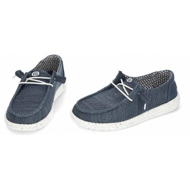 Zapatos para mujer HEYDUDE Wendy Stretch Sox HD41878 NAVY