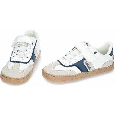 Zapatillas barefoot para niño MTNG Free 48942 WHITE_NAVY