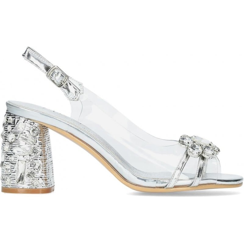 Zapatos con tacón LAURA VITA MARLEN03 ARGENT