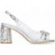 Zapatos con tacón LAURA VITA MARLEN03 ARGENT