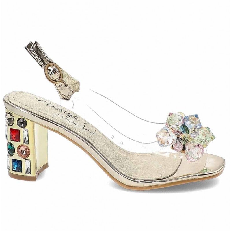 Zapatos con tacón LAURA VITA MISSY01 DORE
