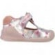 Sandalias para chica Biomecanics 252102 Estampado PLATA_B198