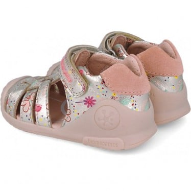 Sandalias para chica Biomecanics 252103 Estampado CHAMPAGNE_B122