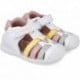 Sandalias para chica Biomecanics 252104 Casual Tiras BLANCO_MULTI_C310