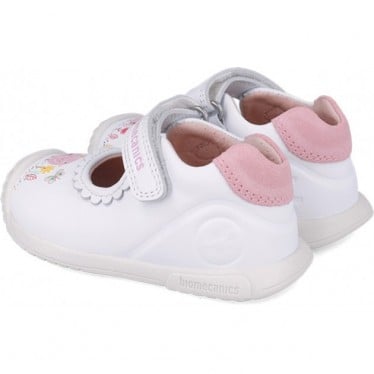 Merceditas para niña Biomecanics 252105 Jardin BLANCO_B050