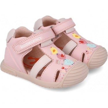 Sandalias para chica Biomecanics 252106 Jardín ROSA_A032