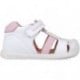Sandalias para chica Biomecanics 252106 Jardín BLANCO_B050