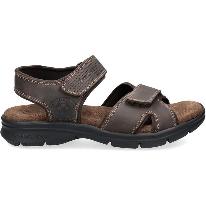 SANDALIAS PANAMA JACK SANDERS BASICS BROWN_C1