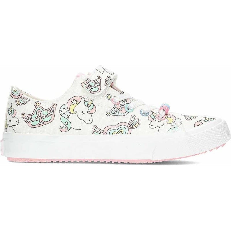 Sneakers para niña CONGUITOS Unicorn Fantasy 284096 WHITE