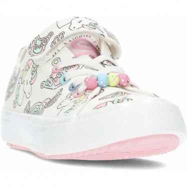 Sneakers para niña CONGUITOS Unicorn Fantasy 284096 WHITE