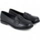 Mocasines colegiales para chica Garvalín 241705 Copete NEGRO_A054