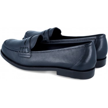 Mocasines colegiales para chica Garvalín 241705 Copete AZUL_MARINO_B089