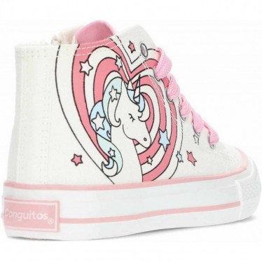 Zapatillas altas para niña CONGUITOS Unicorn Fantasy 283108 MULTI