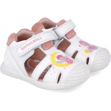Sandalias para niña Biomecanics 252111 Twins BLANCO_A050