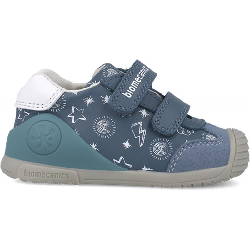 Deportivas para niño Biomecanics 252115 Estampado PETROL_A556