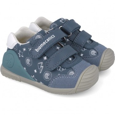 Deportivas para niño Biomecanics 252115 Estampado PETROL_A556