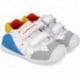 Deportivas para niño Biomecanics 252115 Estampado BLANCO_YEMA_C835