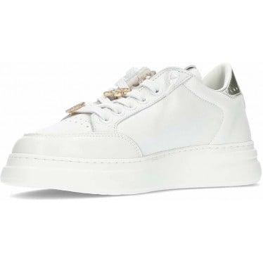 Deportivas para mujer CETTI C-1307 BLANCO_ORO