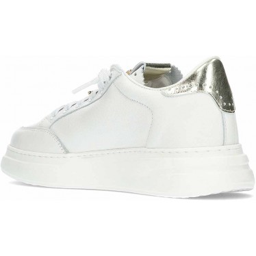 Deportivas para mujer CETTI C-1307 BLANCO_ORO