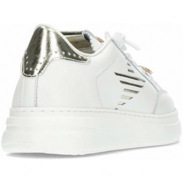 Deportivas para mujer CETTI C-1307 BLANCO_ORO