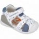 Sandalias para chico Biomecanics 252116 Estampado BLANCO_INDIGO_B834