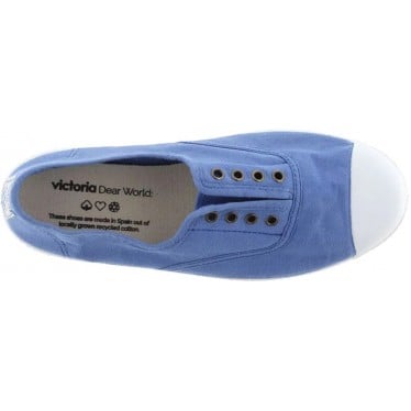 Deportivas para mujer Victoria 106623 Inglesa 1915 Lona ANIL