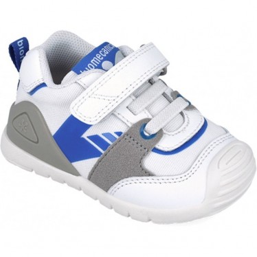 Deportiva para chico Biomecanics 252121 Elásticos Urban BLANCO_ROYAL_C825