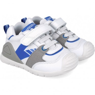 Deportiva para chico Biomecanics 252121 Elásticos Urban BLANCO_ROYAL_C825