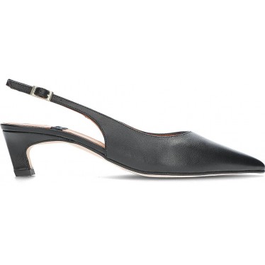 Zapato destalonado de salón ANGEL ALARCON Suzanne 25048 NEGRO