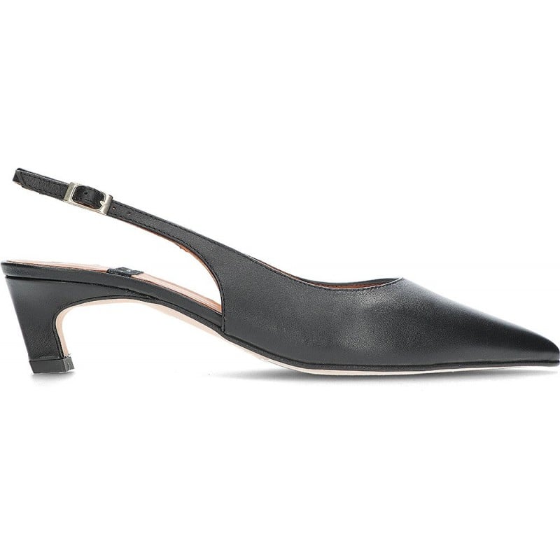 Zapato destalonado de salón ANGEL ALARCON Suzanne 25048 NEGRO