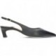 Zapato destalonado de salón ANGEL ALARCON Suzanne 25048 NEGRO