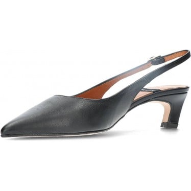 Zapato destalonado de salón ANGEL ALARCON Suzanne 25048 NEGRO