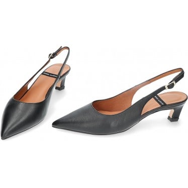 Zapato destalonado de salón ANGEL ALARCON Suzanne 25048 NEGRO