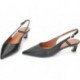 Zapato destalonado de salón ANGEL ALARCON Suzanne 25048 NEGRO